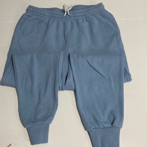 Blue sweatpants